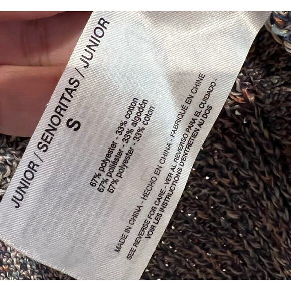 Ella Miss Junior Size Small Sleeveless Knitted sweater top - Picture 5 of 8